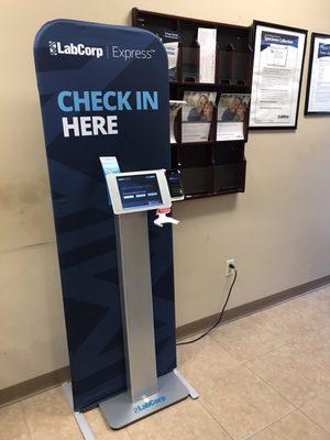 Check-in kiosk