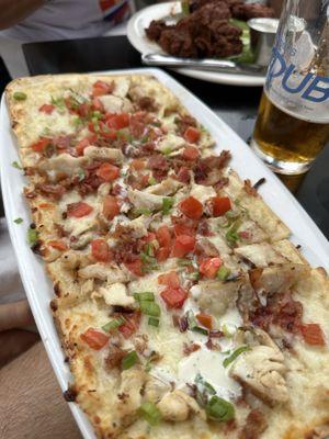 Chicken Bacon Ranch Flatbread