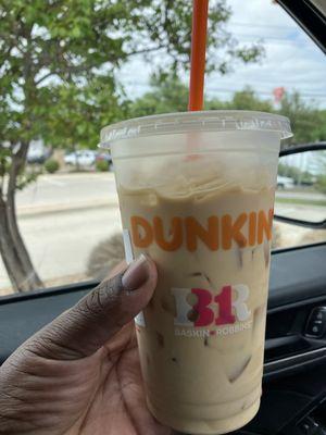 Butter pecan iced coffee