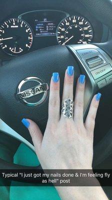 David SLAYED my Nexgen nails today. He's awesome!