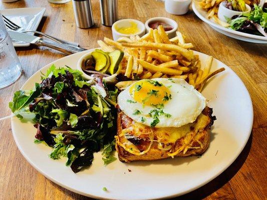 The best!!! Croque Madame, delicious.