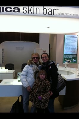 Renee and Colette at Dermalogica on SoHo