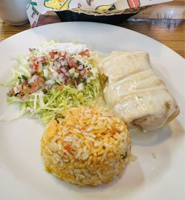 Shrimp Chimichanga