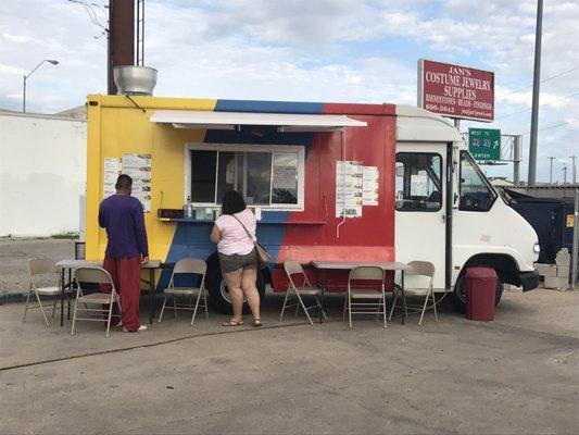 Maria's Food truck. Venezuelan and Colombian street food.