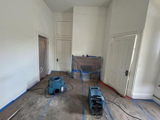 Drying out a room in Dunwoody GA