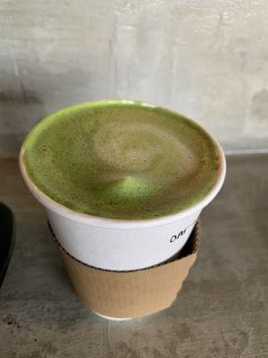 Matcha cappuccino