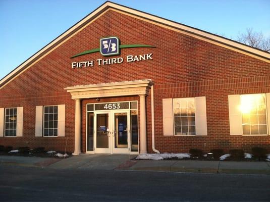 Bank building front