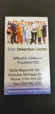 Elite Detection Center