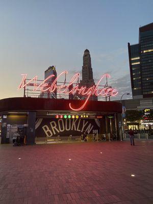 Entrance to train; Atlantic Avenue