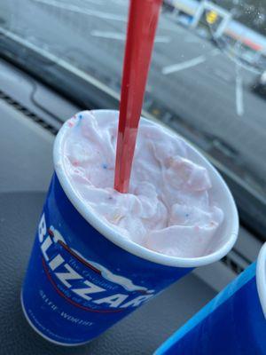 Frosted Animal Cookie Blizzard. Yummmmm