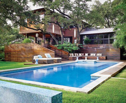 Tarrytown House
 Contemporary Pool, Austin