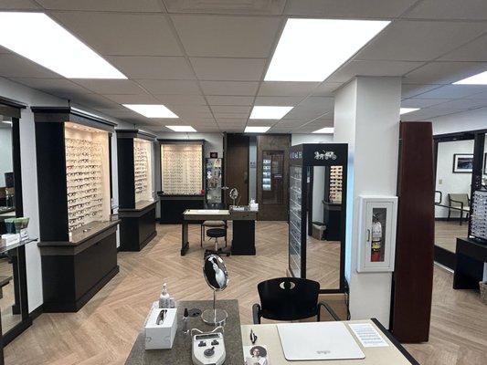 Our new space is so bright and perfect to really see yourself in your new glasses