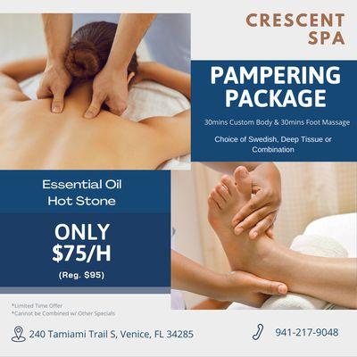 Crescent Spa
 MM41301
 Call us at 941-217-9048