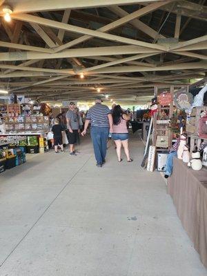 This was an indoor bazaar with multiple vendors