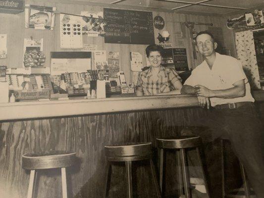 Bob and Margaret previous owners circa 1960