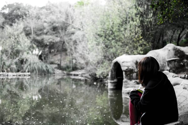 a wonderfully, serene lake area...