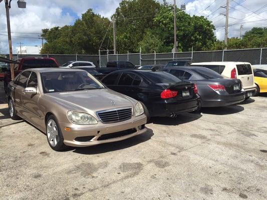 Lined up for body work