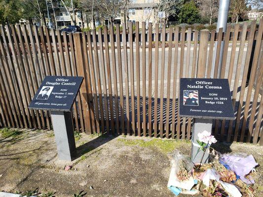 Cantrill has a street named after him.  Corona's got a bench.