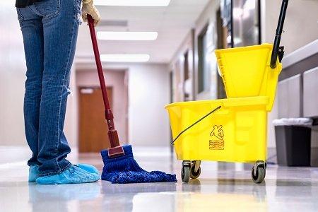 We specialize in commercial janitorial services.