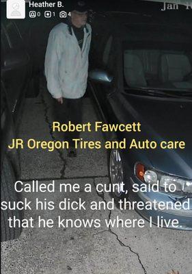 Robert Fawcett from JR Oregon Tires and Auto care