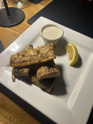 Blackened Mahi Mahi Bites.