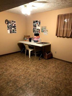 After - Craft room/Office space