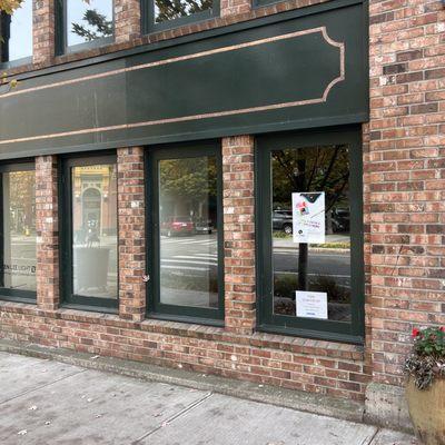 Our storefront on Water Street.