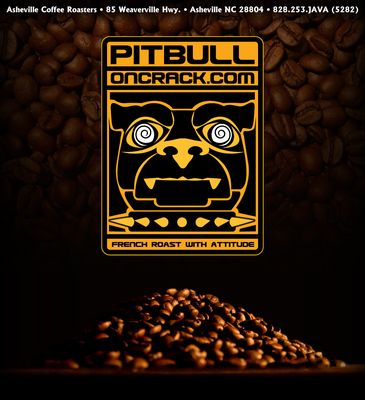 Pitbull on Crack logo design