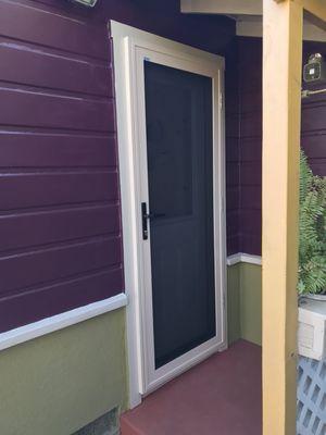 CRL security screen tan finish in Long Beach, Ca