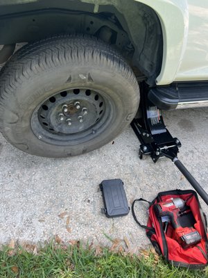 Tire change