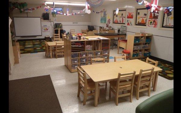 Private Kindergarten Classroom