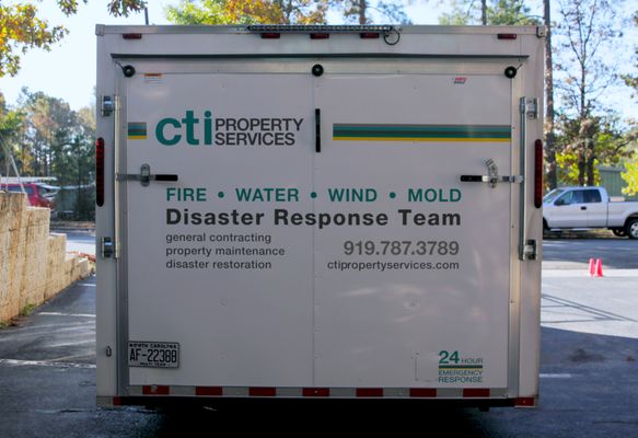 When disaster strikes, CTI Property Services is just a phone call away.