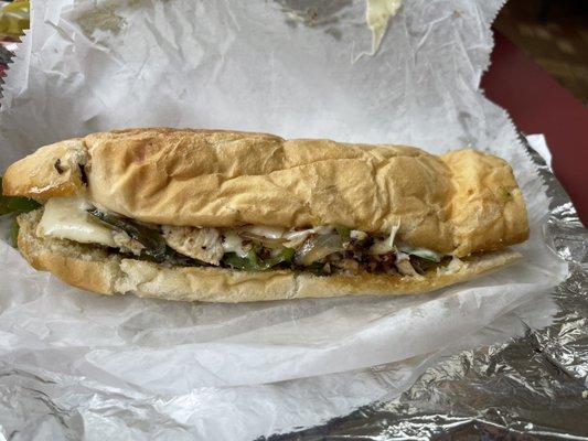 Philly Chicken & Cheese Sub