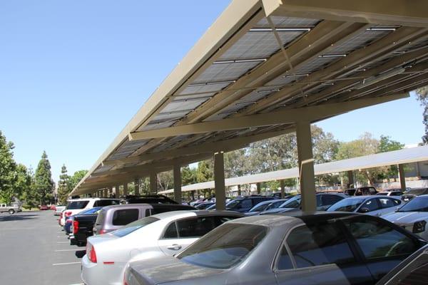 US Food Service in Livermore, CA Solar Carport Project developed by King Solarman and Delta