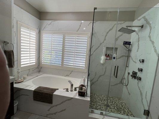 Master bath and guest bathrooms remodel