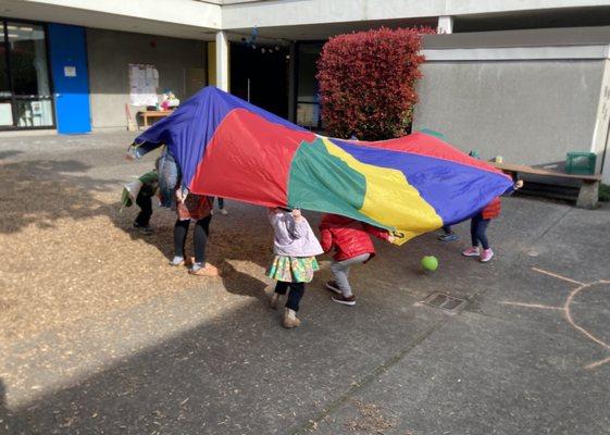 A little  playtime outside!