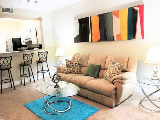 Peachtree Oasis: Reclining Sofa