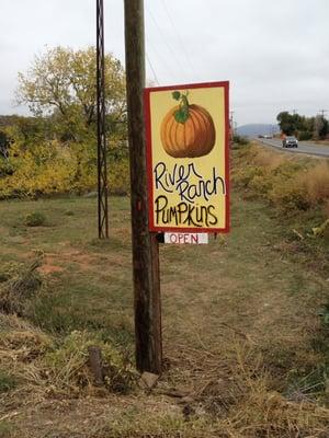 Sign from Hwy 34