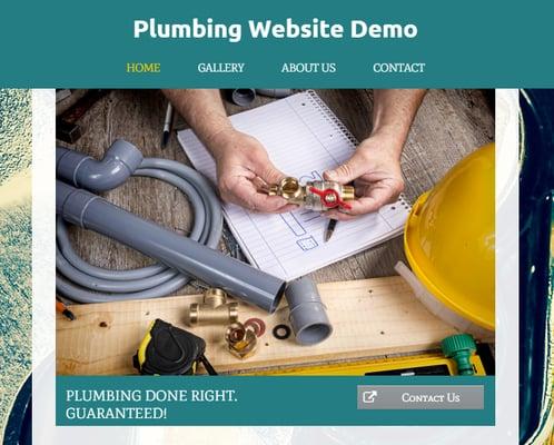 Plumbing Website Demo