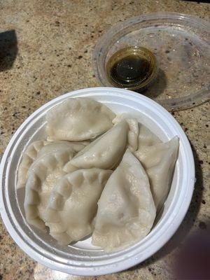 Steamed dumplings