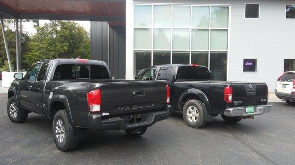 Glad to be driving a Toyota Tacoma, again. Thanks!! Marty's Auto for your business!!!!!!