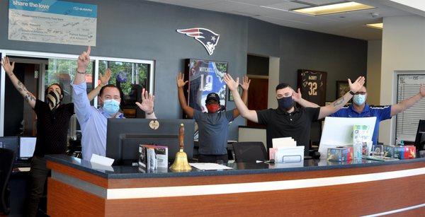 Front Desk at Patriot Subaru North Attleboro