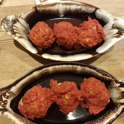 Food Fair 2020 was handled virtually with Drive thru pickup this year. Got these gorgeous meatballs