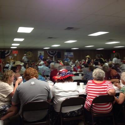 Bbq plates an live auction