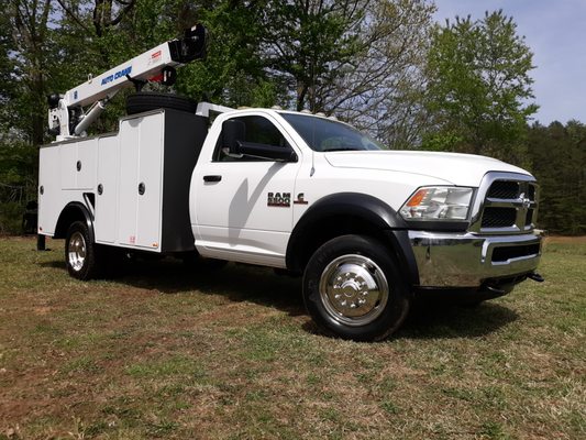 2014 Ram Service Crane Truck