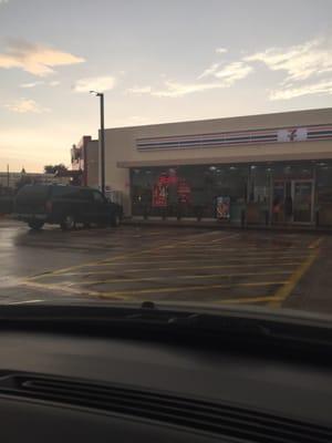 They have a Wendy's inside.