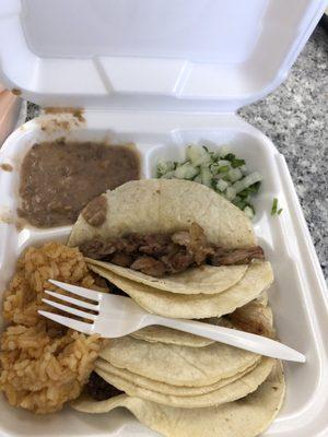 4 taco plate