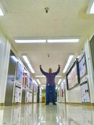 The Hallway of New lighting