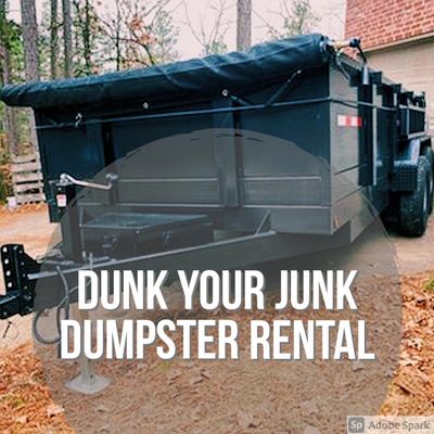 16FT x 7 FT Dumpster Trailer