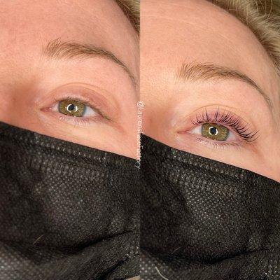 Lash Lift and tint